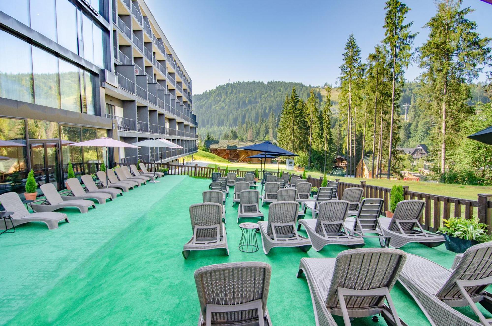 Hvoya Apart-Hotel & Spa Bukovel Exterior foto